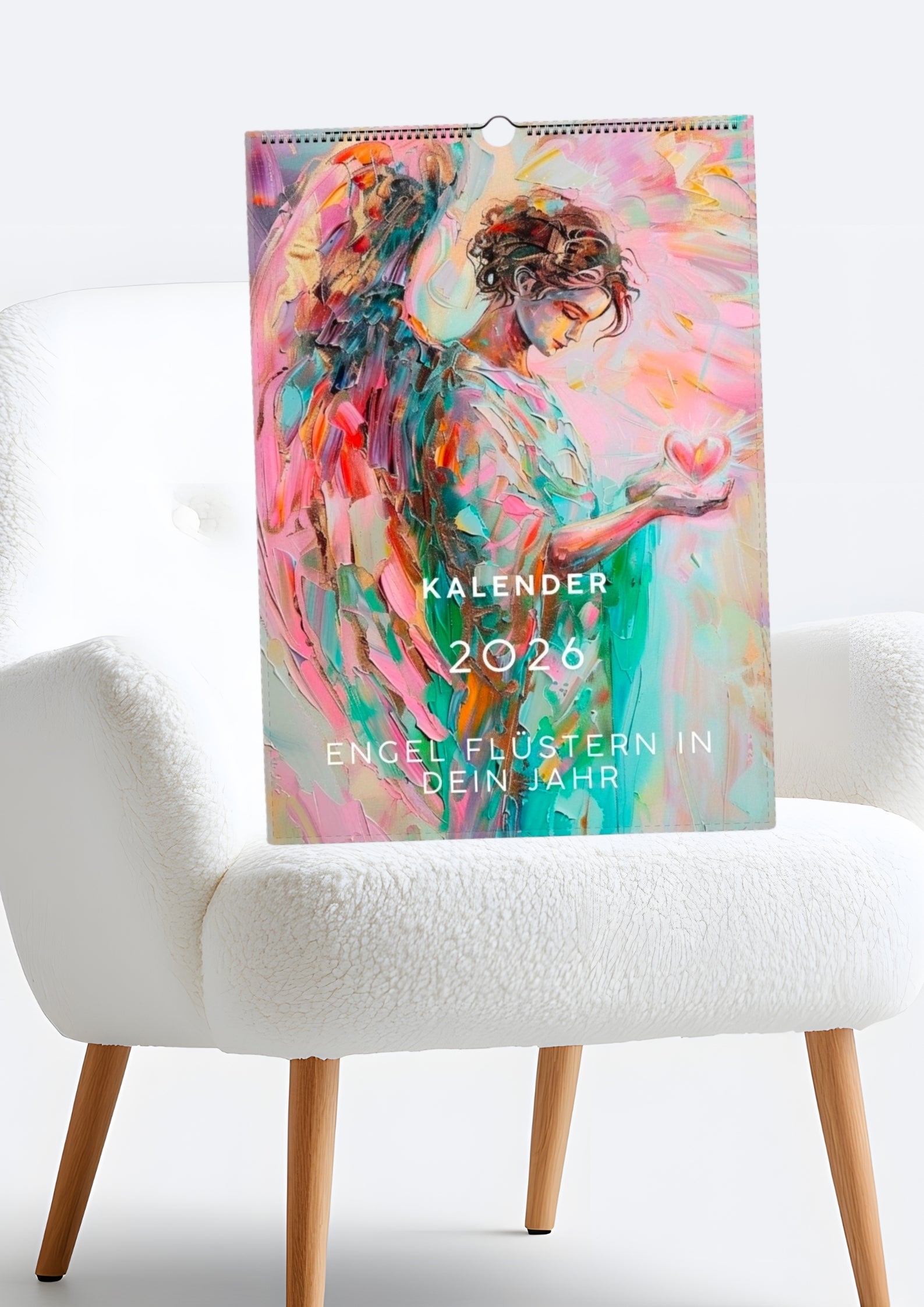 Engelkalender 2026 • A3 Wandkalender • Spirituelle Kunst