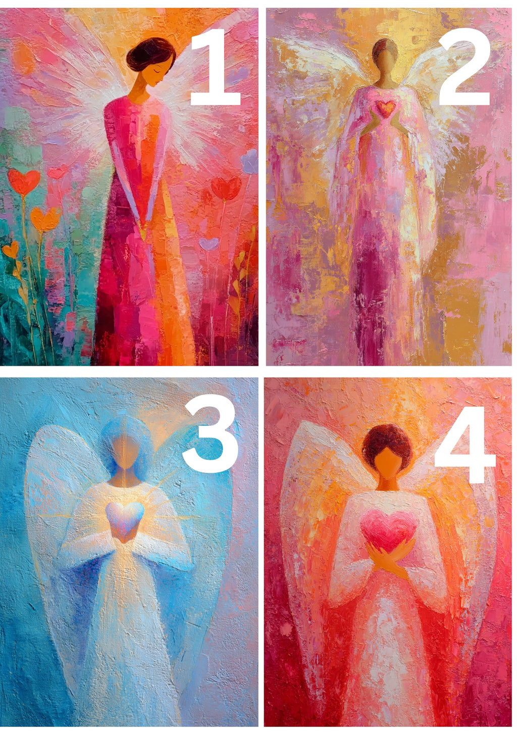 Geschenk für Mama Oma Schwester | Schutzengel Poster | Personalisierter Engel Kunstdruck | Liebevolles Geschenk zum Ausdrucken | Engelsbild Kunstprint Digital Download