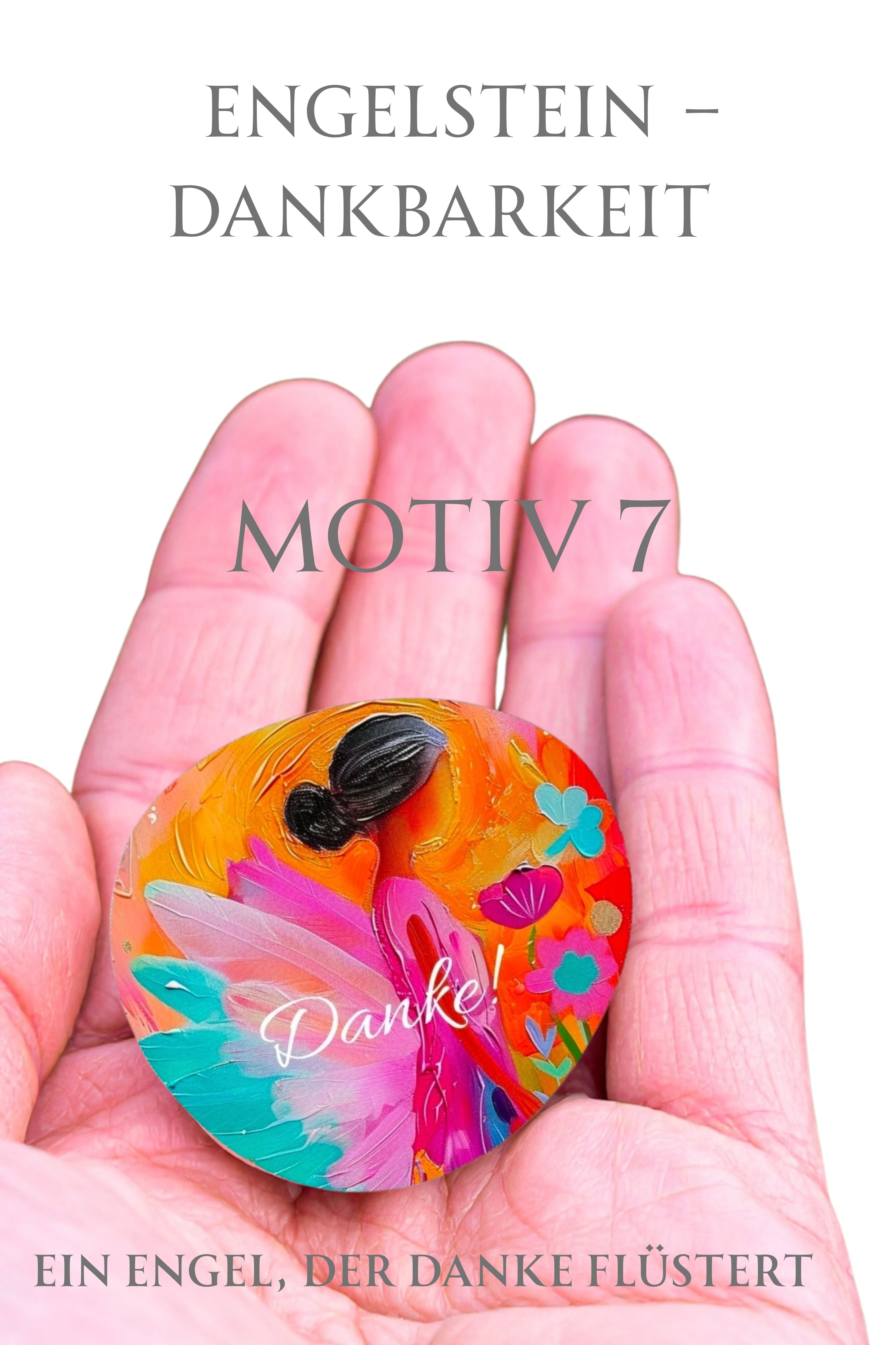 Engelstein „Dankbarkeit“ –Schutzengel| Ein Engel, der „Danke“ flüstert