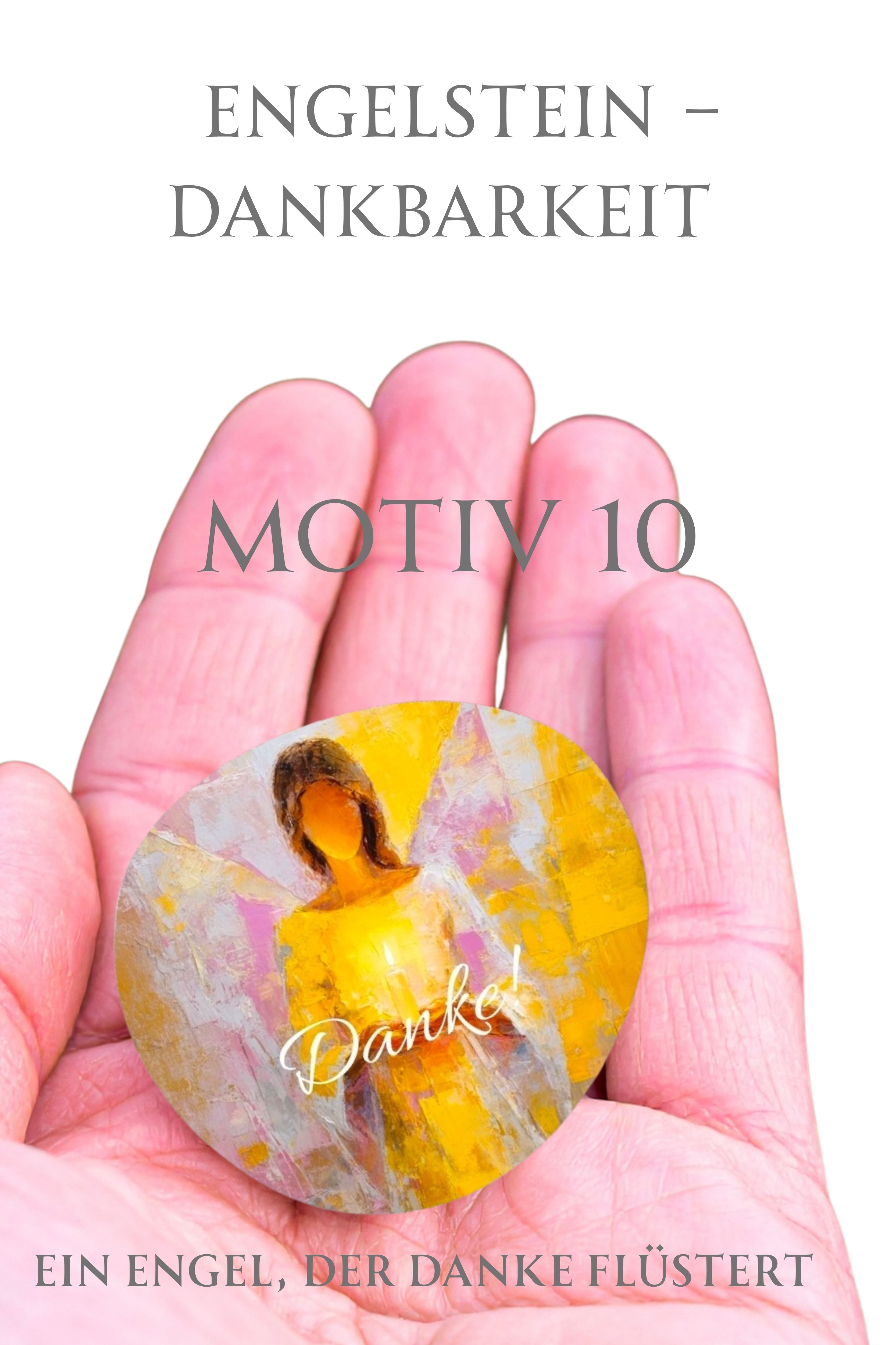 Engelstein „Dankbarkeit“ –Schutzengel| Ein Engel, der „Danke“ flüstert