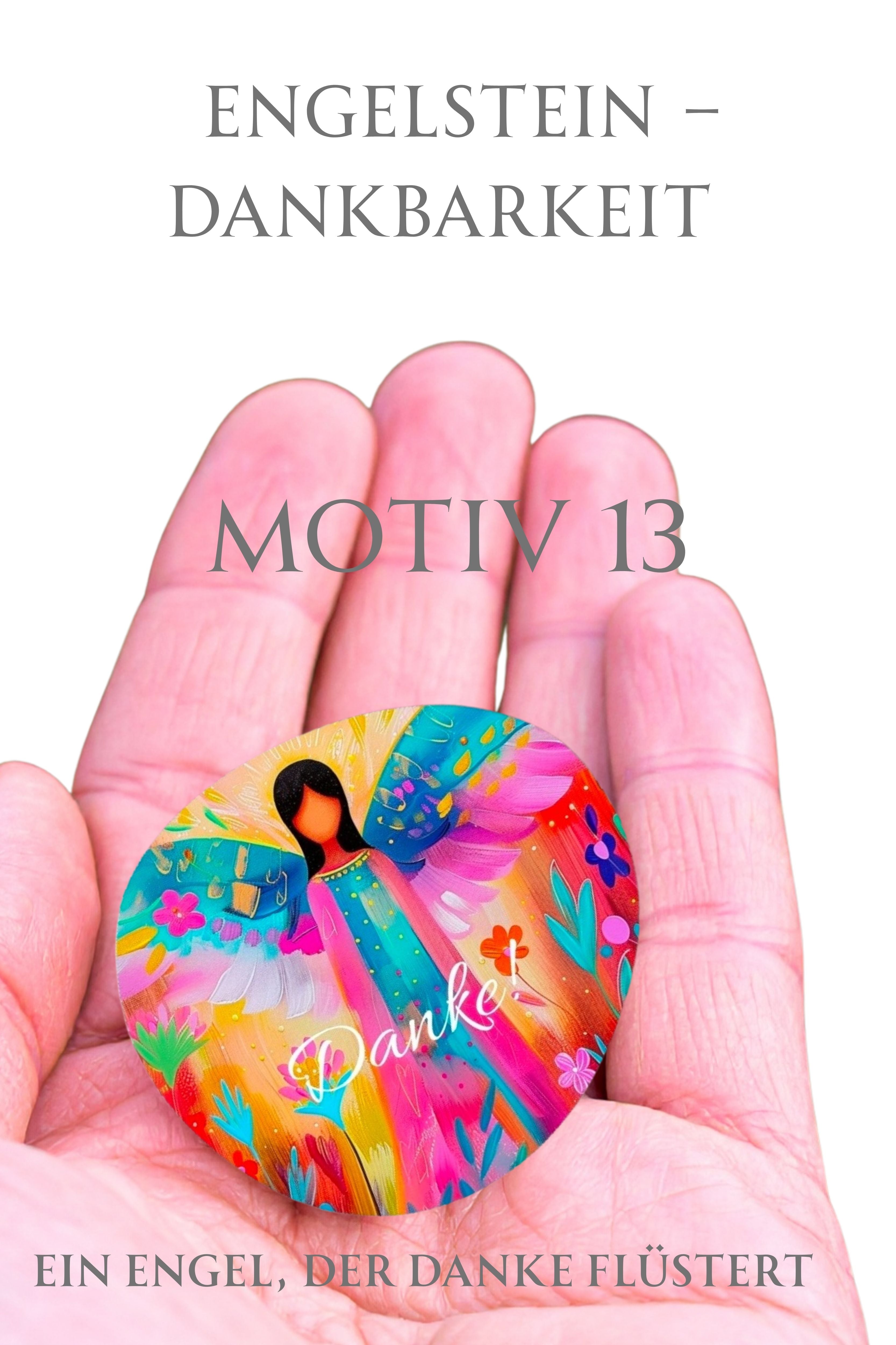 Engelstein „Dankbarkeit“ –Schutzengel| Ein Engel, der „Danke“ flüstert