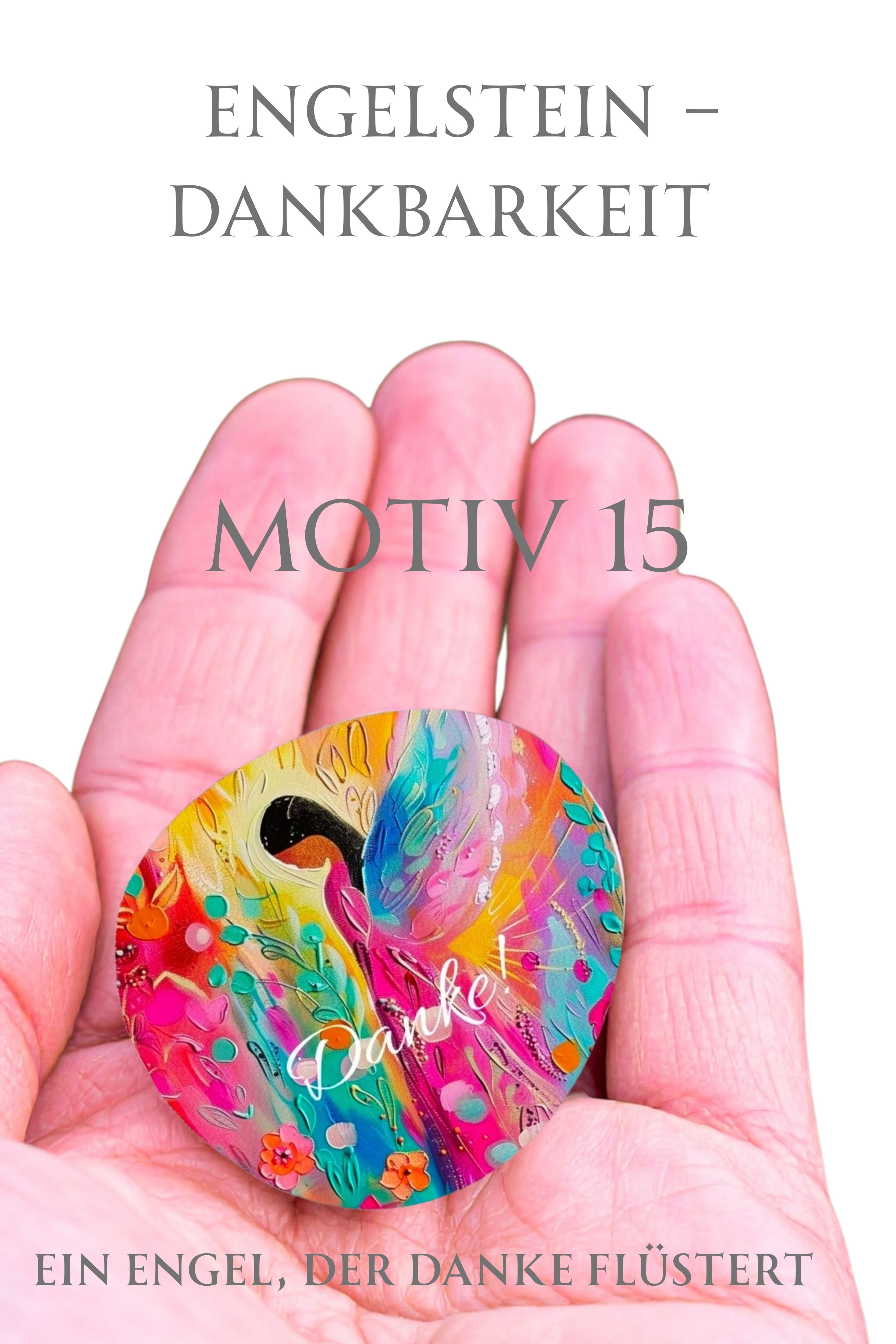 Engelstein „Dankbarkeit“ –Schutzengel| Ein Engel, der „Danke“ flüstert