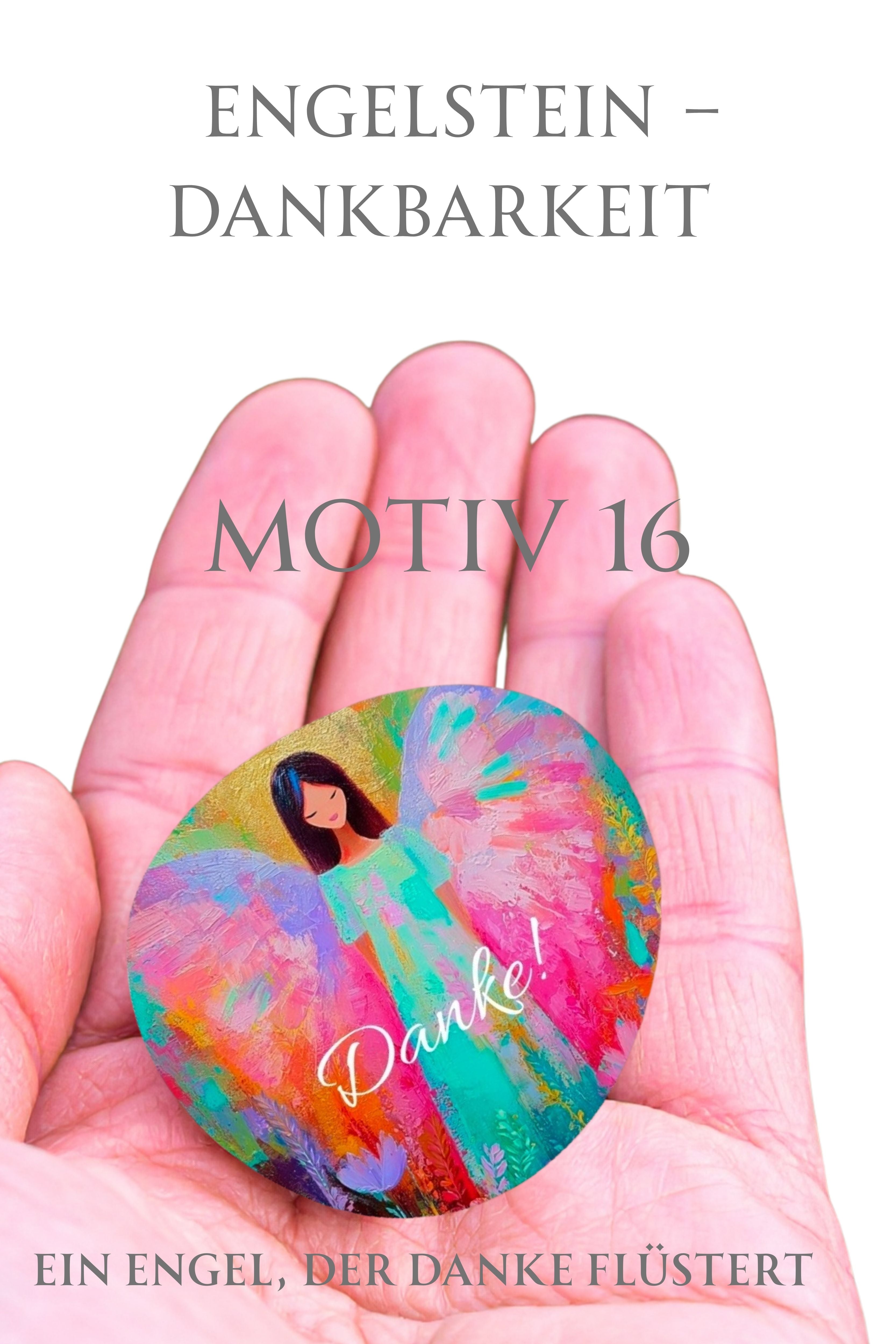 Engelstein „Dankbarkeit“ –Schutzengel| Ein Engel, der „Danke“ flüstert