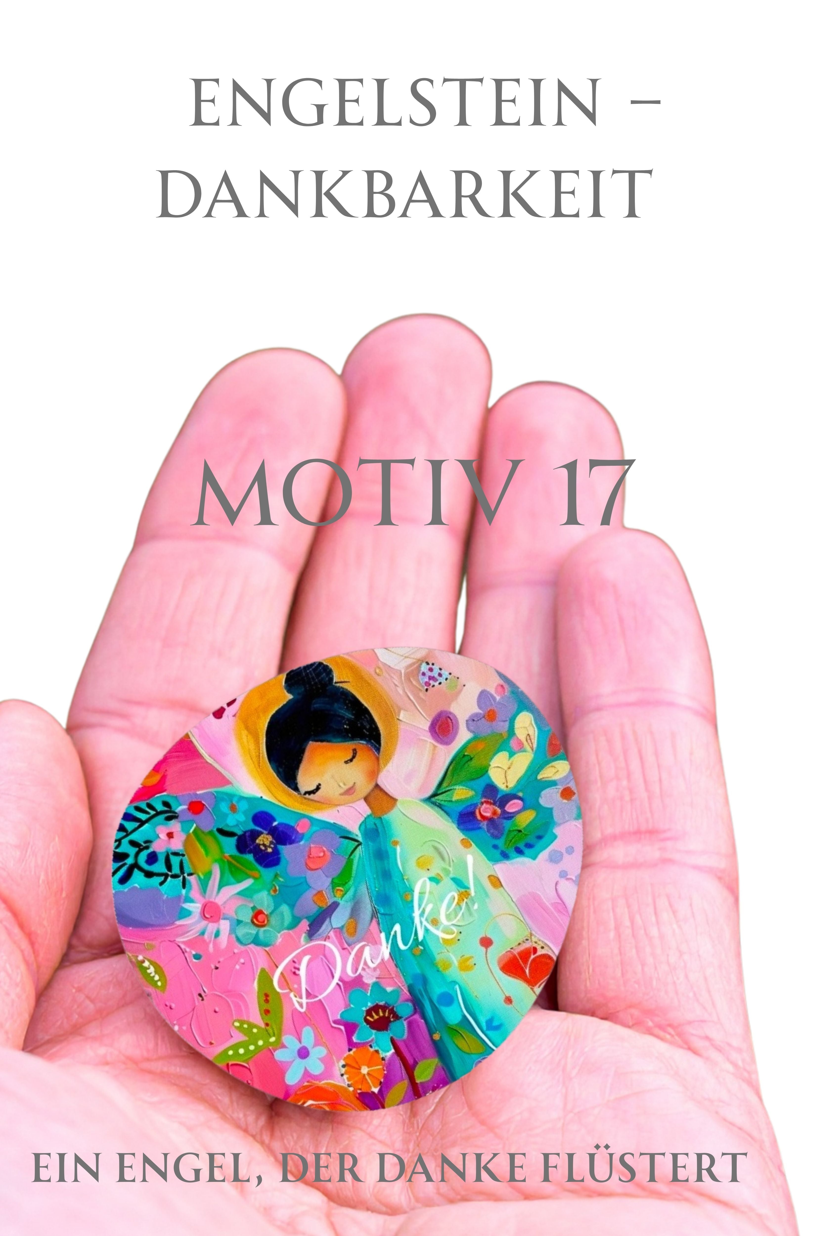 Engelstein „Dankbarkeit“ –Schutzengel| Ein Engel, der „Danke“ flüstert