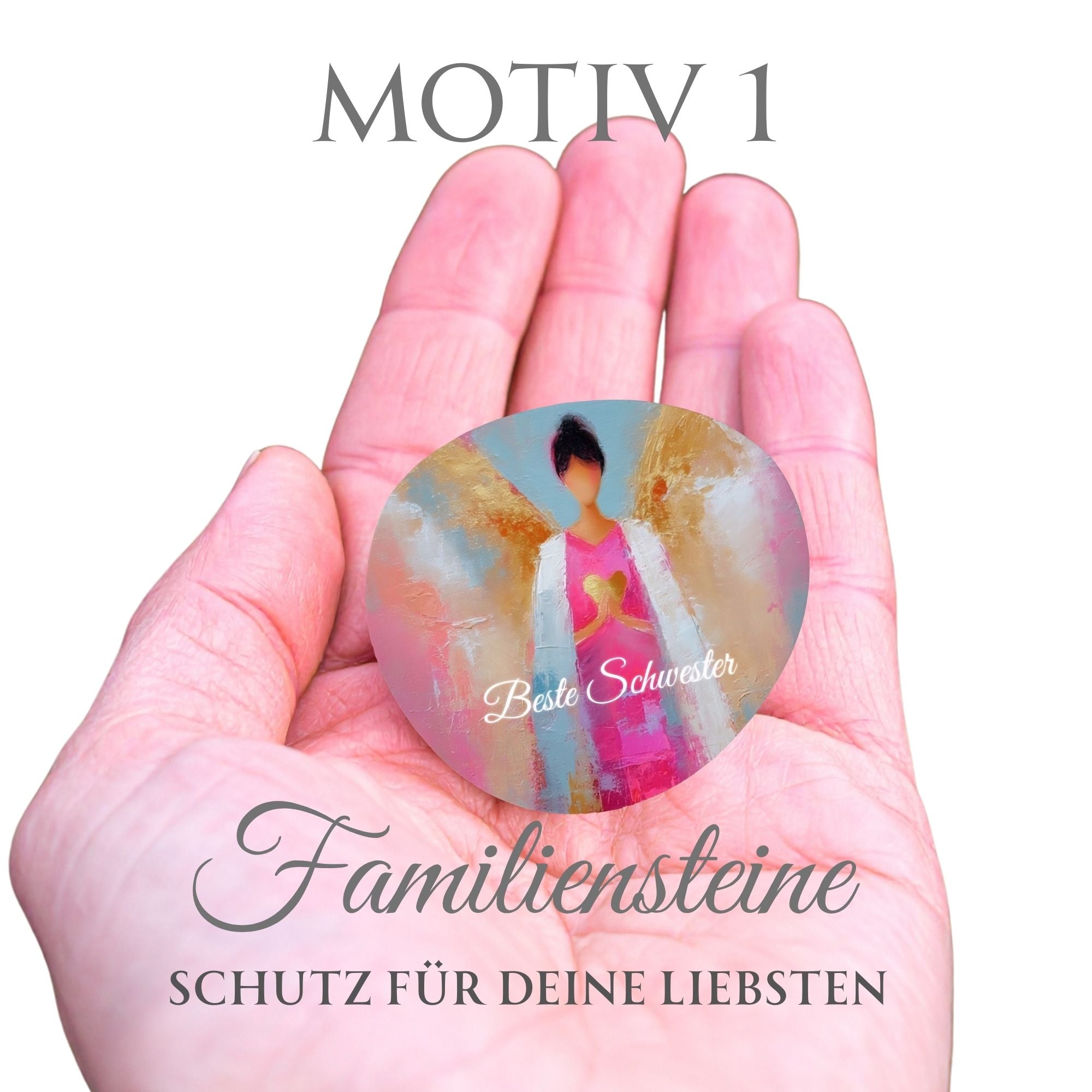 Schutzengel Seelenstein – Familiensteine